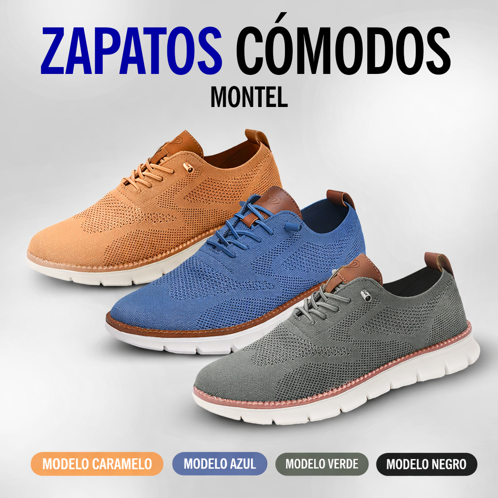 Zapatos Cómodos Montel – Confort Todo El Día